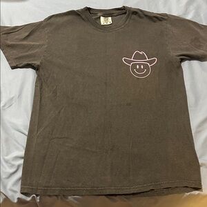 Comfort Colors Dark Gray Crewneck Tee